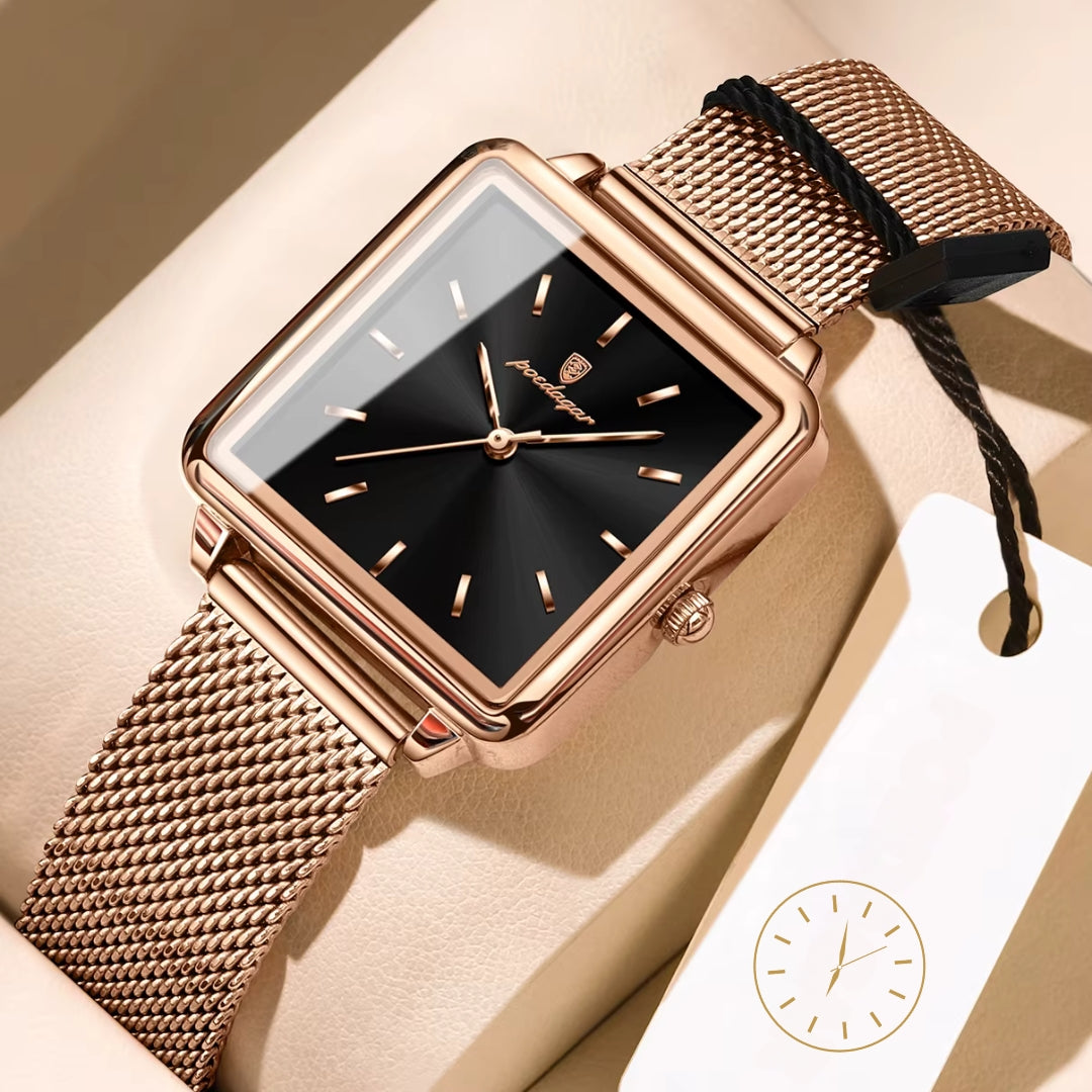 AION Serenade Square Mesh Timepiece