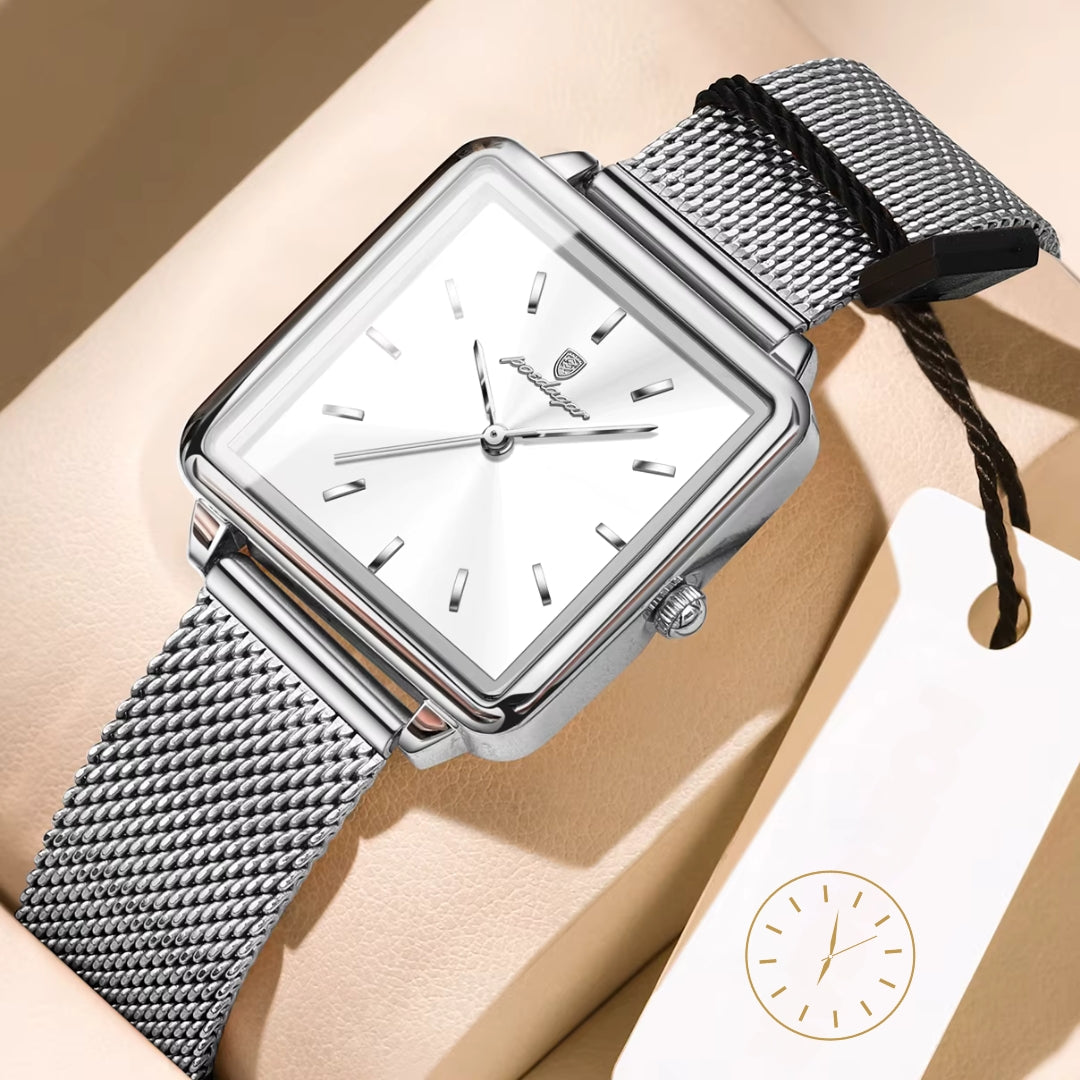 AION Serenade Square Mesh Timepiece