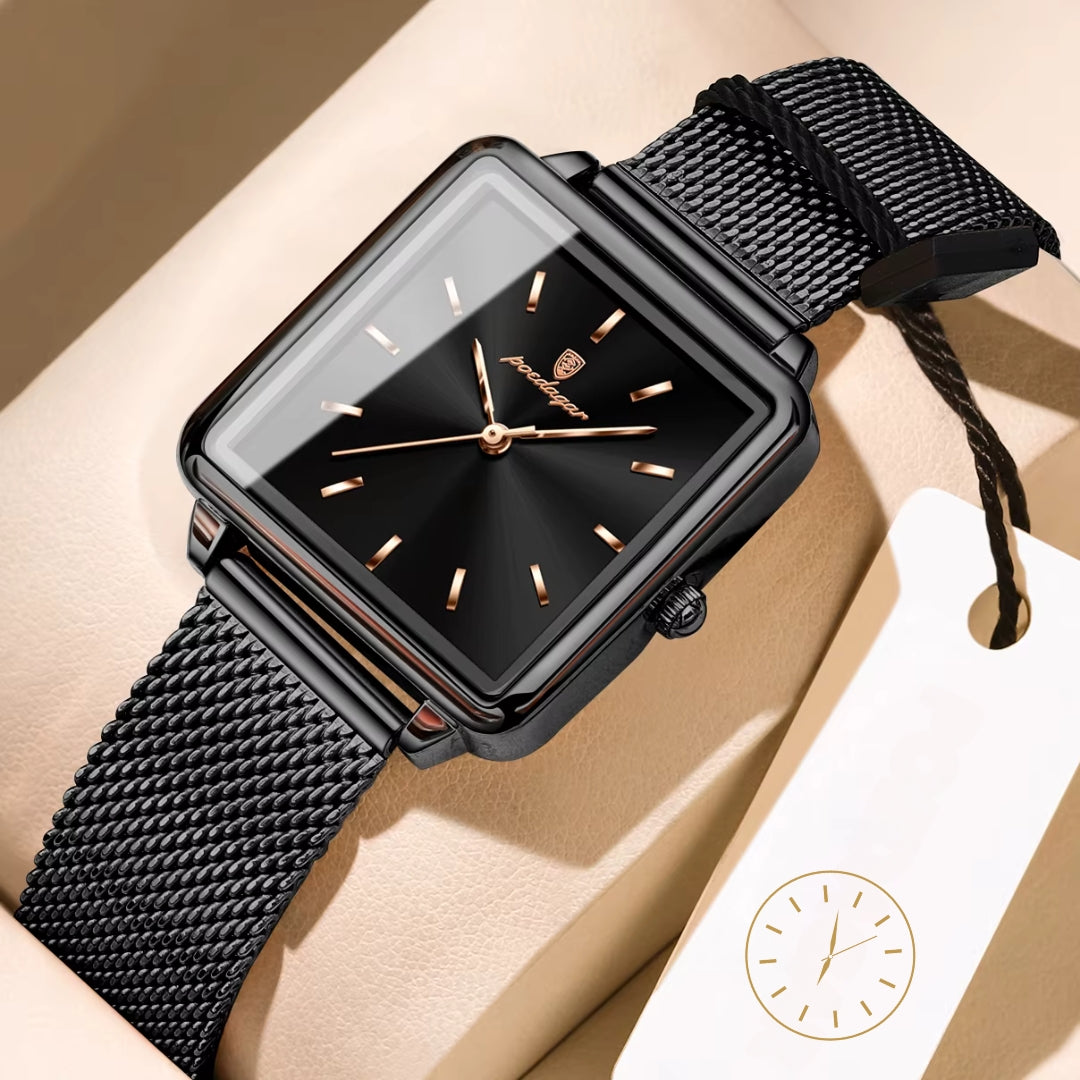 AION Serenade Square Mesh Timepiece