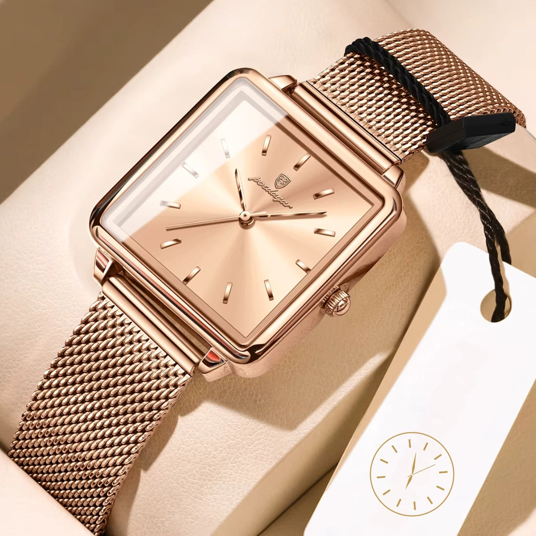 AION Serenade Square Mesh Timepiece