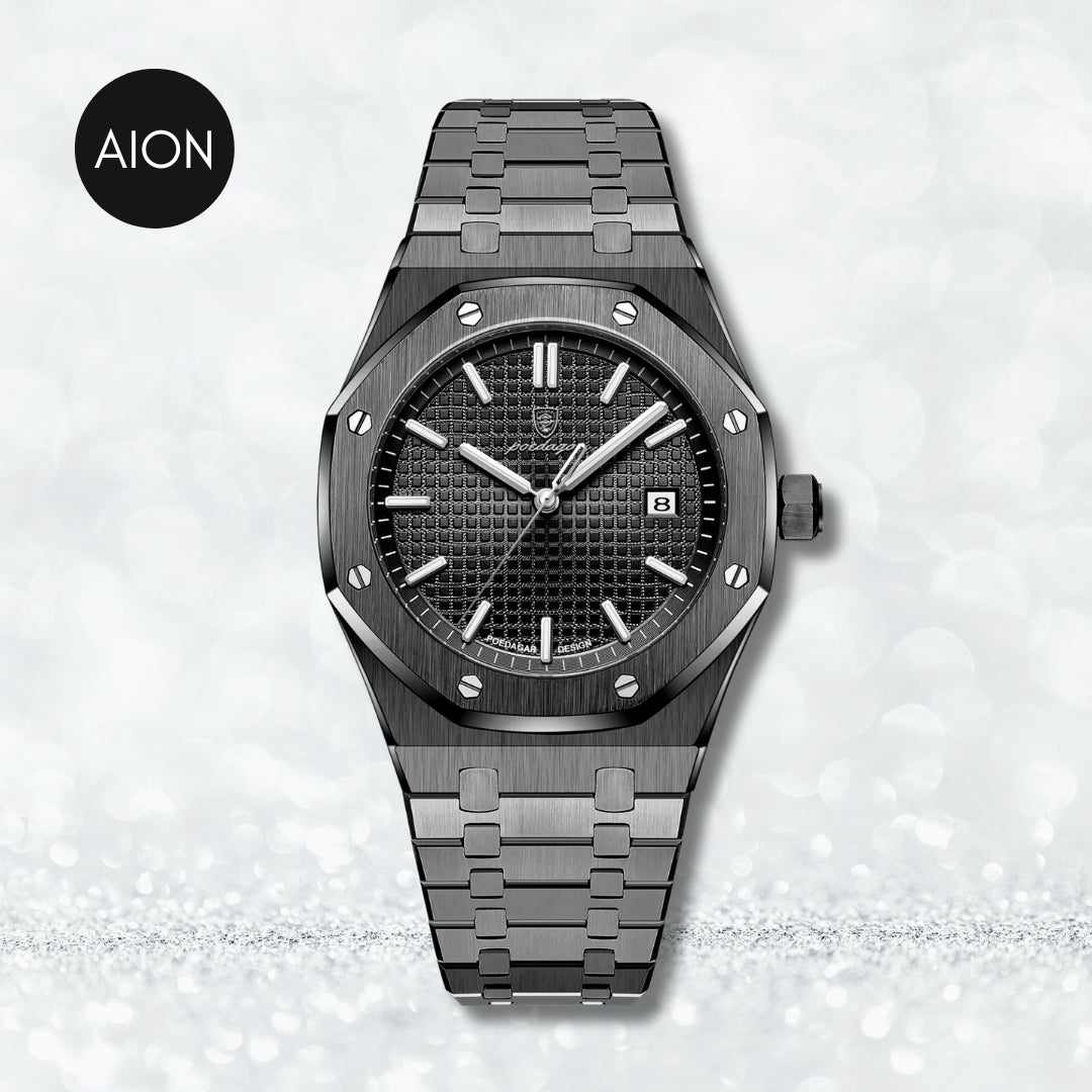 AION VanguardLuxe Precision Quartz Timepiece