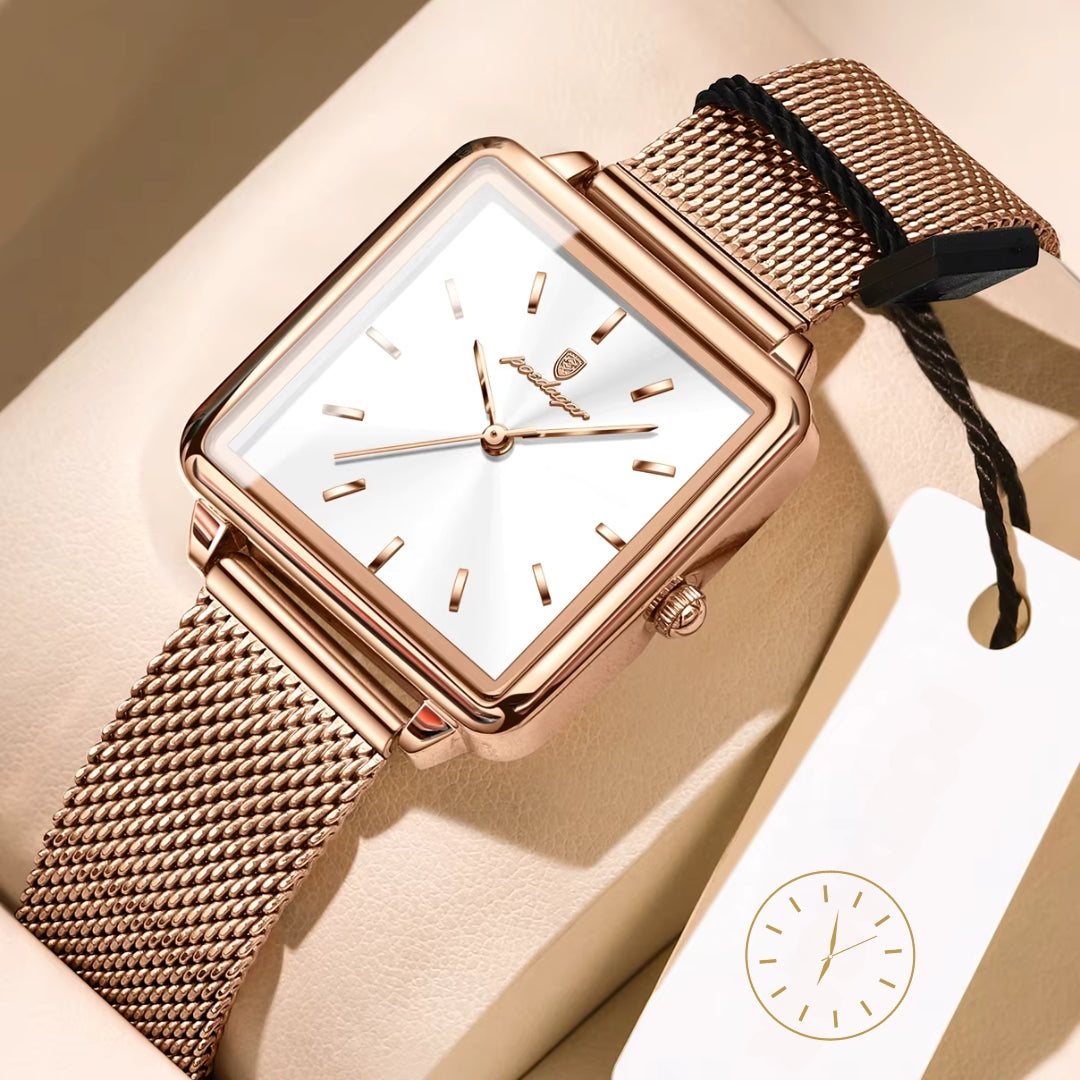 AION Serenade Square Mesh Timepiece