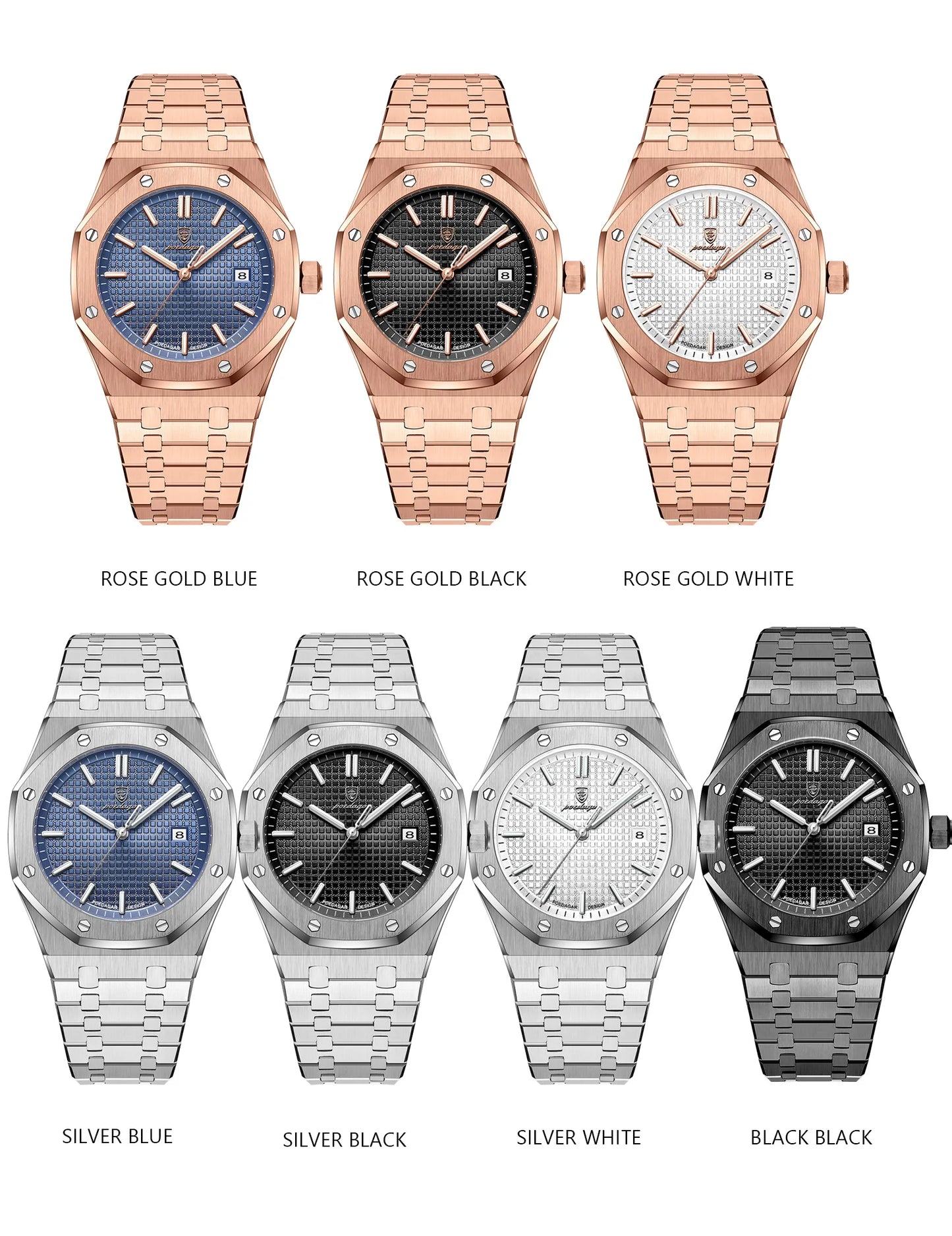 AION VanguardLuxe Precision Quartz Timepiece