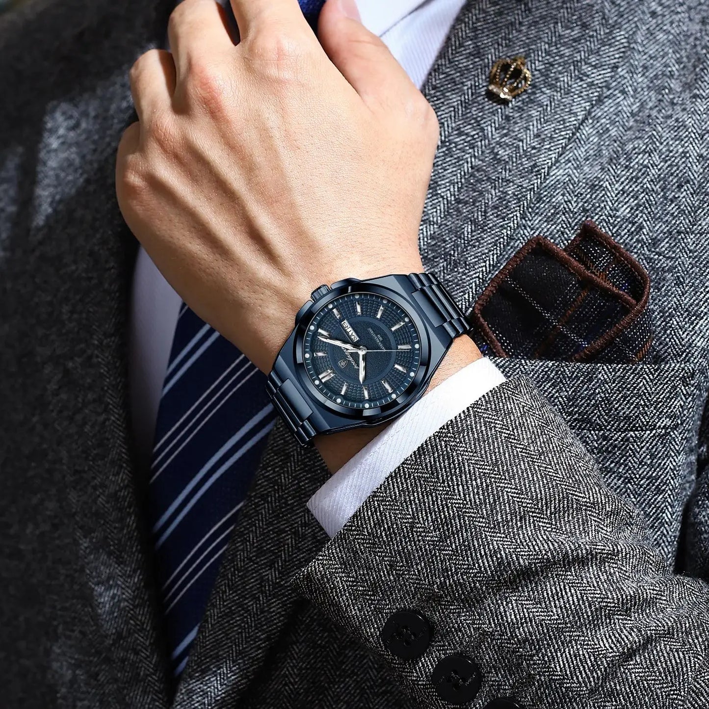 AION Regent Weekdate Timepiece