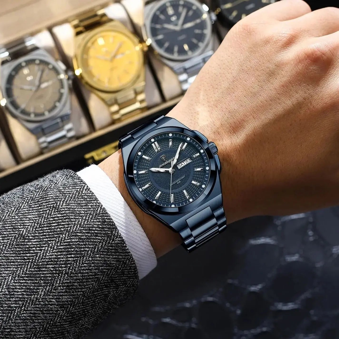 AION Regent Weekdate Timepiece