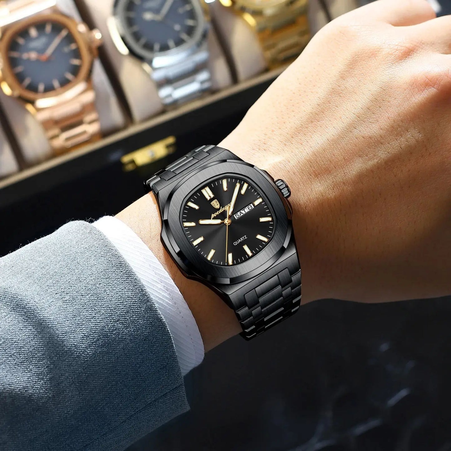 AION Apex Square Timepiece