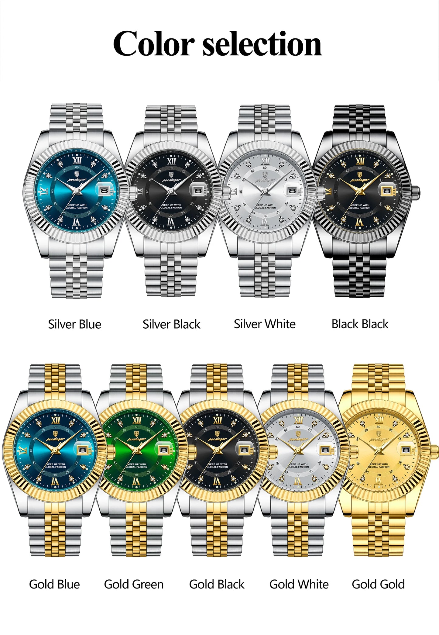 AION Imperial Steel Timepiece