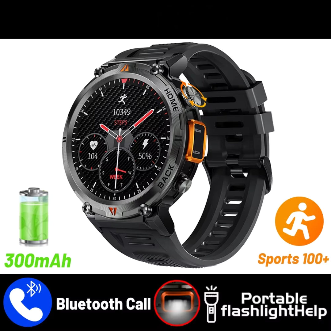 AION Kronos Military Full-Touch Smartwatch