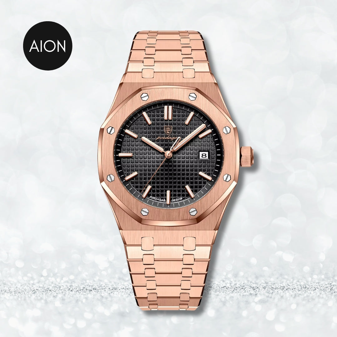 AION VanguardLuxe Precision Quartz Timepiece